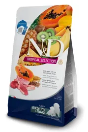 farmina-nandd-tropical-selection-dog-puppy-medium-and-maxi-jagniecina-orkisz-i-owoce-tropikalne-2kg