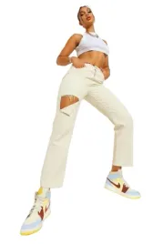 boohoo-jeansy-damskie-ecru-klasyczne-dziura-38-yhc