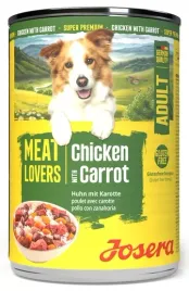 josera-pies-meat-lovers-menu-kurczak-z-marchewka-puszka-400g