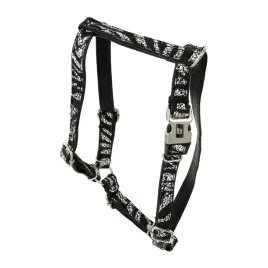 barry-king-szelki-dla-psa-equilibre-czarna-zebra-skorzane-nikiel-m-16mm-ob-szyi-30-50cm-ob-klatki-40-70cm