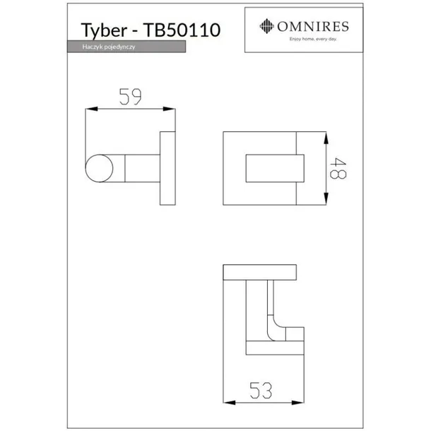 tyber-haczyk-chrom-tb50110cr-szerokosc-48-mm