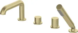 deante-silia-hexa-bateria-wannowa-4-otworowa-zloty-szczotkowany