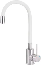 deante-luno-bateria-kuchenna-z-gieta-wylewka-bianco-stal-szczotkowana