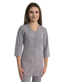 zakiet-kosmetyczny-casual-premium-rekaw-3-4-ciemny-szary-roz-34