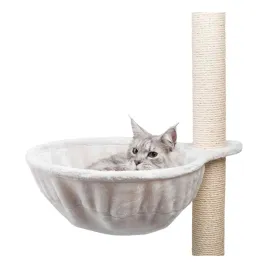 trixie-pluszowe-legowisko-xxl-do-drapaka-jasnoszare-45cm