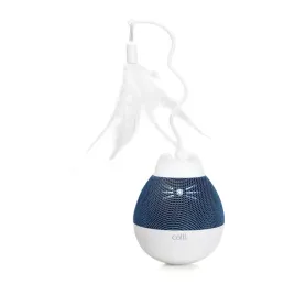 catit-pixi-spinner-zabawka-karmiaca-z-piorkiem-dla-kota-bialo-niebieska-85x24cm