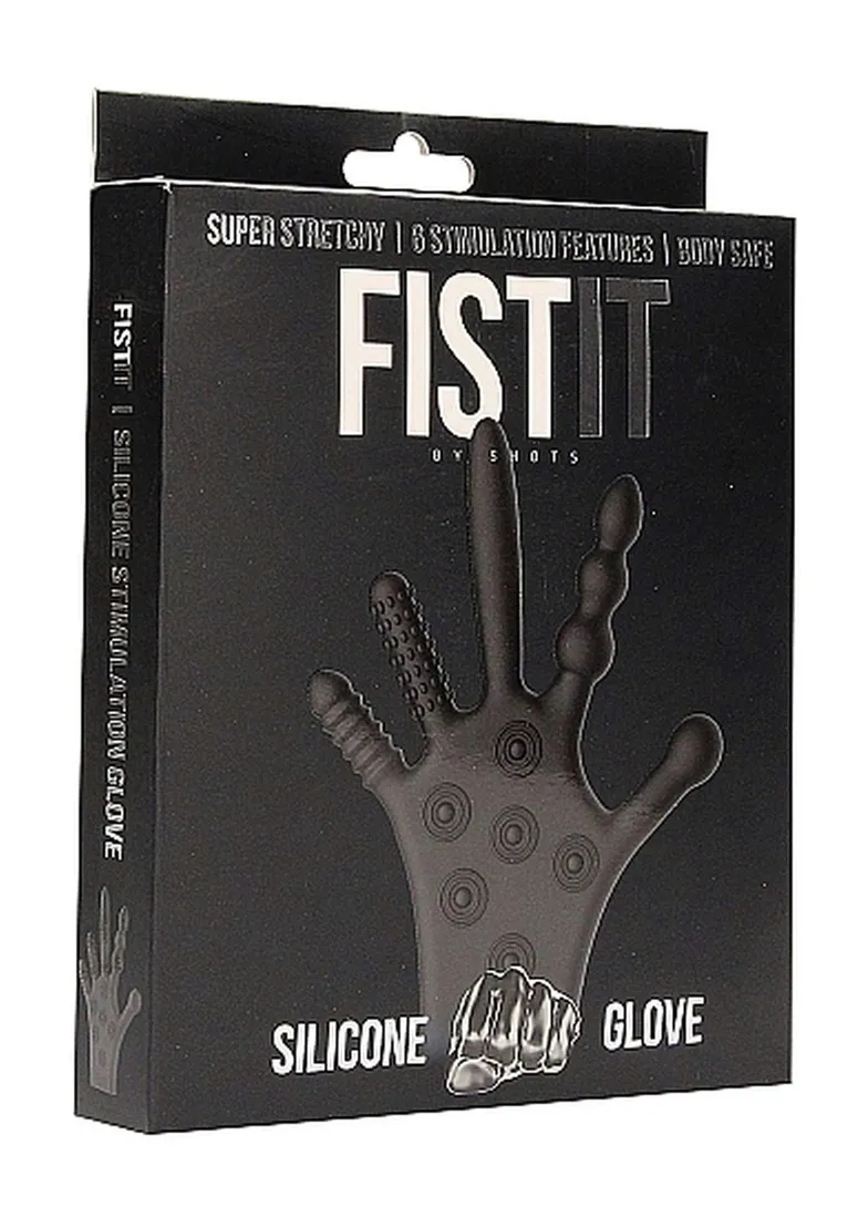 silicone-stimulation-glove-black