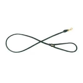 barry-king-skorzana-smycz-dla-psa-okragla-serpente-zielona-8mm-120cm