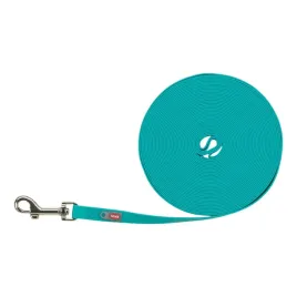 trixie-smycz-treningowa-dla-psa-easy-life-m-l-10m-13mm-morski-blekit-tasma-parciana-z-powloka-pvc