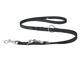 amiplay-smycz-regulowana-6-in-1-rubber-l-xl-100-200-x-2cm-czarny