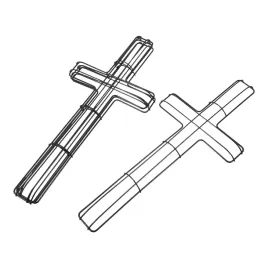 4-solidne-metalowe-stelaze-w-ksztalcie-krzyza-do-wiazanek-i-wiencow