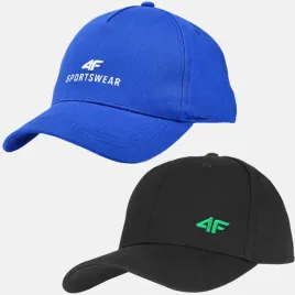 czapka-z-daszkiem-meska-damska-4f-bejsbolowka-bawelniana-2-sztuki-zc06-l-xl