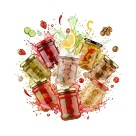 8x-sloik-szklany-500ml-na-dzem-przetwory-mieso-miod-zestaw-8-szt-wieczko
