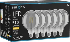 mexen-vintis-6x-zarowka-filament-led-e27-g125-6w-ciepla-2700k-510-lm-smoke