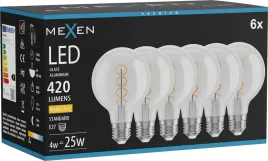 mexen-vintis-6x-zarowka-filament-spirala-led-e27-g80-4w-2700k-420-lm-clear