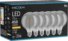 mexen-vintis-6x-zarowka-filament-led-e27-g95-6w-ciepla-2200k-450-lm-smoke