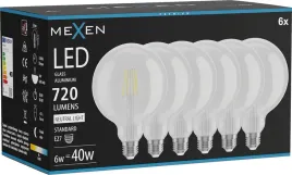 mexen-vintis-6x-zarowka-filament-led-e27-g125-6w-4000k-720-lm-clear