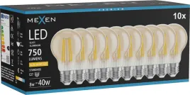 mexen-vintis-10x-zarowka-filament-led-e27-a60-8w-ciepla-2200k-750-lm-amber