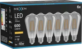 mexen-vintis-6x-zarowka-filament-led-e27-st64-8w-ciepla-2200k-600-lm-smoke