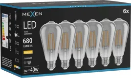 mexen-vintis-6x-zarowka-filament-led-e27-st64-8w-ciepla-2700k-680-lm-smoke