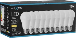 mexen-nova-10x-zarowka-led-e27-a60-12w-ciepla-3000k-1260-lm