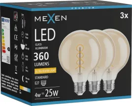 mexen-vintis-3x-zarowka-filament-spirala-led-e27-g95-4w-2200k-360-lm-amber