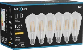 mexen-vintis-6x-zarowka-filament-led-e27-st64-8w-2200k-1055-lm-clear