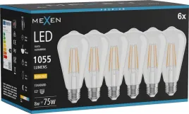 mexen-vintis-6x-zarowka-filament-led-e27-st64-8w-2700k-1055-lm-clear