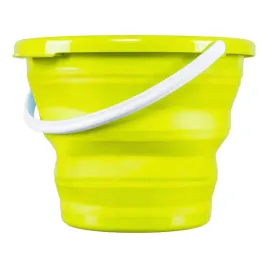 wiadro-skladane-10l-zielone-z-tworzywa-sztucznego