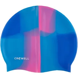czepek-plywacki-silikonowy-crowell-multi-flame-niebiesko-rozowy-kol-09