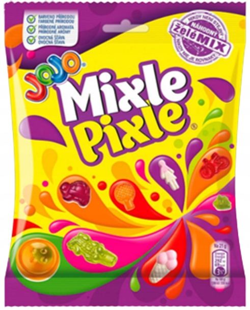 Nestle JOJO Mixle Pixle Kolorowe Żelki Pianki 170g