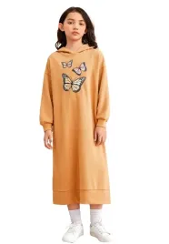 shein-sukienka-brazowa-z-kapturem-prosta-152-vxu