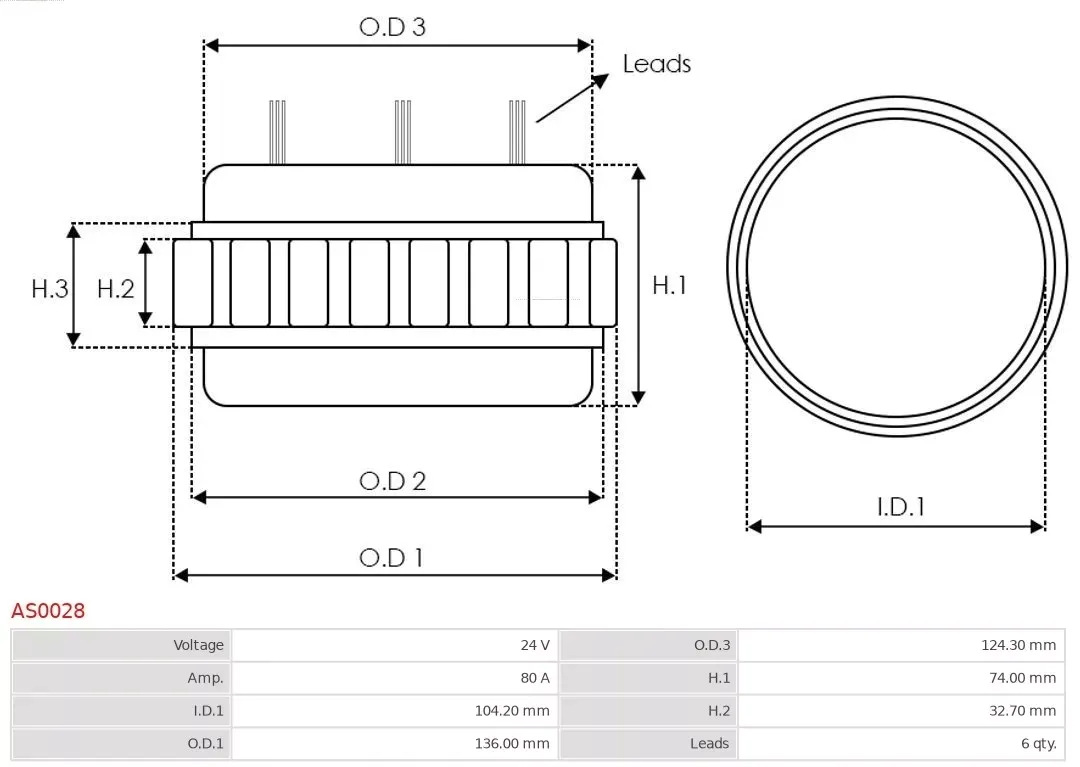 stojan-alternatora-as0028-ast