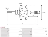 wirnik-alternatora-ar5002s2-ast-stan-nowy