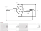 wirnik-alternatora-ar5002-ast-stan-nowy