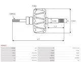 wirnik-alternatora-ar4001-ast-stan-nowy