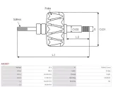 wirnik-alternatora-ar3007-ast-stan-nowy