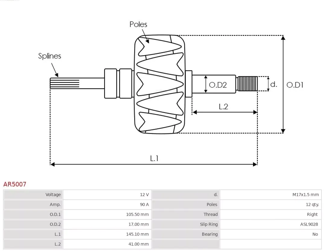 wirnik-alternatora-ar5007-ast