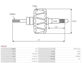 wirnik-alternatora-ar3013-ast-stan-nowy