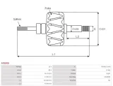 wirnik-alternatora-ar6008-ast-stan-nowy