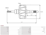 wirnik-alternatora-ar0055-ast-stan-nowy