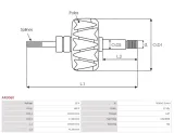 wirnik-alternatora-ar0060-ast-stan-nowy