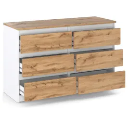 komoda-biala-z-6-szufladami-100-cm-nowoczesna-szafka-z-frontem-dab-wotan