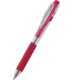 pentel-dlugopis-szkolny-biurowy-bk437-czerwony-1-sztuka