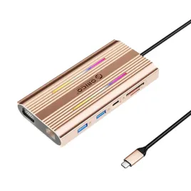 stacja-dokujaca-hub-12w1-usb-c-usb-a-usb-c-hdmi-vga-rj45-sd-microsd-pd-100w-4k-rgb-rozowo-zlota