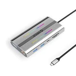 hub-12w1-usb-c-usb-a-usb-c-hdmi-displayport-rj45-sd-microsd-4k-pd-100-w-rgb-srebrny