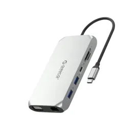 hub-adapter-12w1-usb-c-usb-a-usb-c-hdmi-vga-sd-rj45-audio-3-5-mm-pd-100w-4k-szary