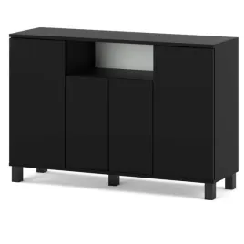 komoda-120-cm-czarna-4-drzwi-nowoczesna-szafka-rtv-loft-do-salonu-sypialni