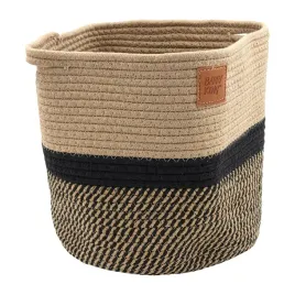 barry-king-kosz-na-zabawki-czarny-bezowy-material-sznurek-bawelniany-rozmiar-25x25cm