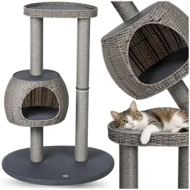 karlie-nicky-outdoor-drapak-dla-kota-110-cm-polirattan-balkon-taras-premium